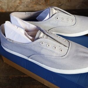 New Gray Keds Slip-on Sneakers / Size 7 Chillax Women